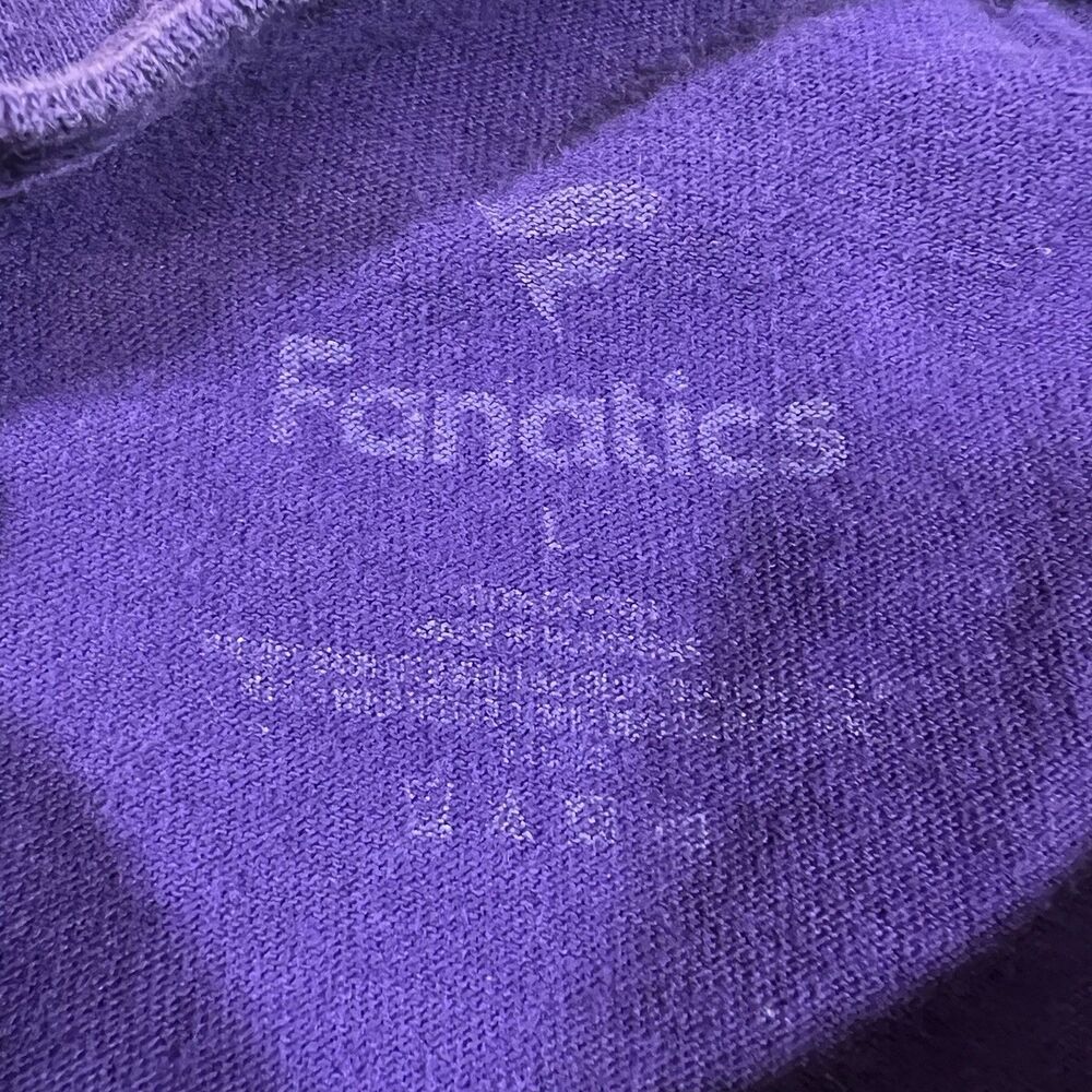 Lot of 2 Northwestern Wildcats Long Sleeve Purple Shirts Fanatics Gildan Large - Picture 16 of 16